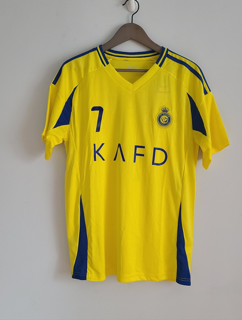 Al Nassr Men Soccer Jersey Ronaldo #7 Size S